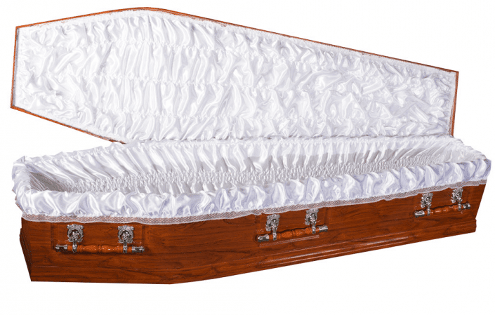 brisbane funeral casket oak